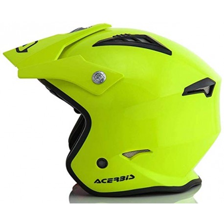 CASCO ACERBIS FS-807 FULL RACE PLATA/AZUL