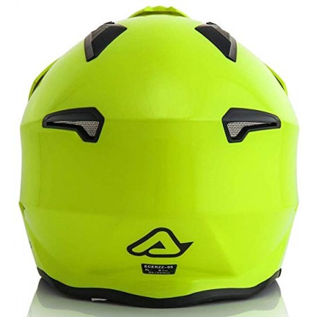 CASCO ACERBIS FS-807 FULL RACE PLATA/AZUL