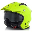 CASCO ACERBIS FS-807 FULL RACE PLATA/AZUL
