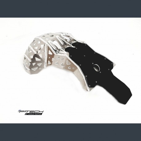 Cubrecárter P-Tech con Protector de Escape y Bieletas Beta rr 250/300 20-23 Aluminio.