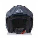 CASCO ACERBIS FS-807 FULL RACE PLATA/AZUL