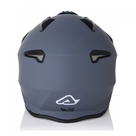 CASCO ACERBIS FS-807 FULL RACE PLATA/AZUL