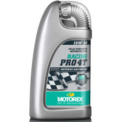 Aceite de Motor Motorex Racing Pro 4T 15W50.