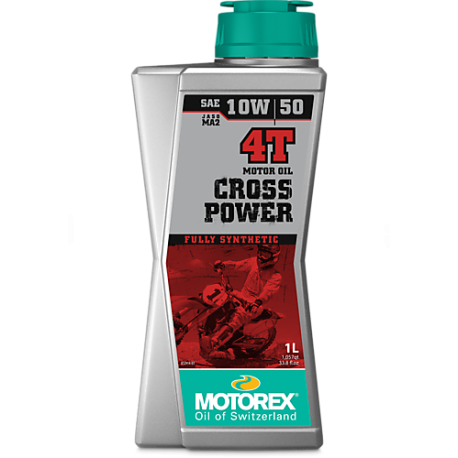 Aceite de Motor Motorex Cross Power 4T 10W50.