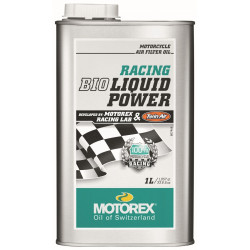 Aceite de Filtro de Aire Motorex Racing Bio Liquid Power.