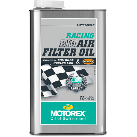 Aceite de Filtro de Aire Motorex Racing Bio Liquid Power.