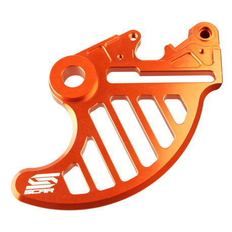 Protector de Disco de Freno Trasero Scar Husaberg Te/Fe 09-14 Naranja.