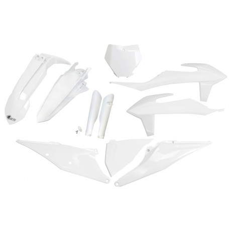 Kit Completo Plásticos Ufo Ktm Sx/Sx-f 19-22 Blanco.