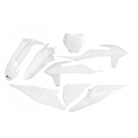 Kit Plásticos Ufo Ktm Sx/Sx-f 19-22 Blanco.