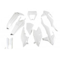 Kit Completo de Plásticos Ufo Ktm Exc/Exc-f 17-19 Blanco.