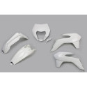 Kit Plásticos Ufo Ktm Exc/Exc-f 14-16 Blanco.