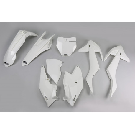 Kit Plásticos Ufo Ktm Sx/Sxf 16-18 Blanco.