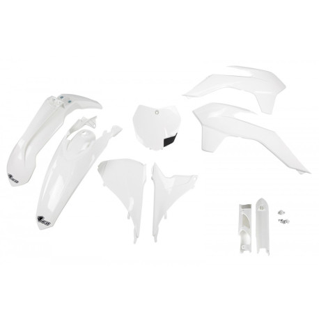 Kit Plásticos Ufo Ktm Sx/Sxf 13-14 Blanco.