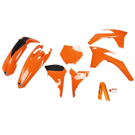 Kit Plásticos Ufo Ktm Sx/Sxf 11-12 Naranja.