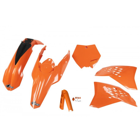 Kit Completo Plásticos Ufo Ktm Sx/Sxf 07-10 Naranja.