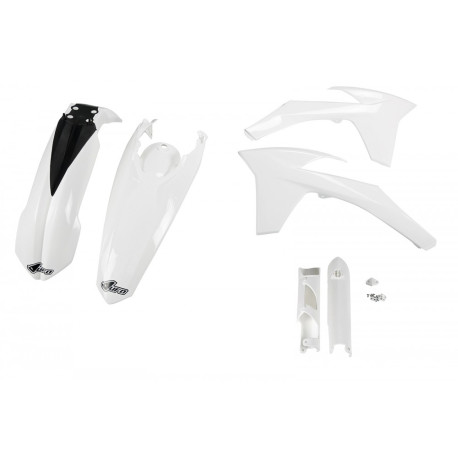 Kit Plásticos Ufo Ktm Exc/Exc-f 12-13 Blanco.