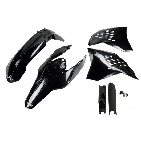 Kit Plásticos Ufo Ktm Exc/Exc-f 08-11 Negro.