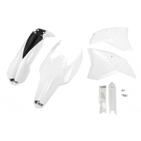 Kit Plásticos Ufo Ktm Exc/Exc-f 08-11 Blanco.