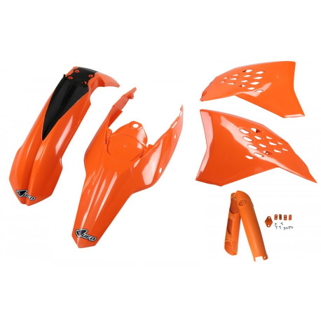 Kit Plásticos Ufo Ktm Exc/Exc-f 08-11 Naranja.