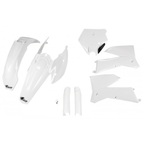 Kit Completo de Plásticos Ufo Ktm Sx/Sxf 05-06 Blanco.