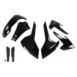 Kit Plásticos Ufo Husqvarna Te/Fe 17-19 Negro.