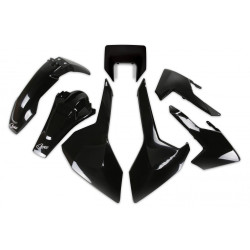 Kit Plásticos Ufo Husqvarna Te/Fe 17-19 Negro.