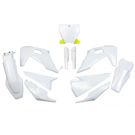 Kit Completo Plásticos Ufo Husqvarna Tc/Fc 19-22 Blanco.