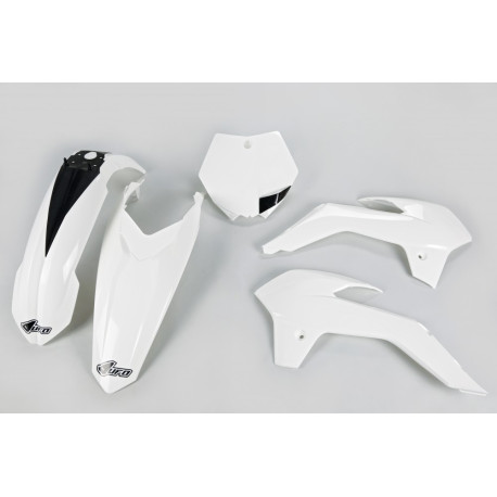 Kit Plásticos Ufo Ktm Sx 85 13-17 Blanco.