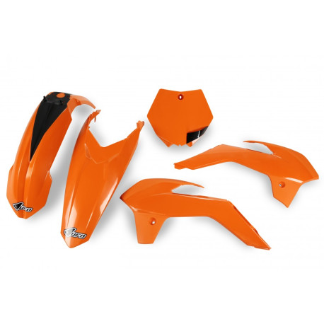 Kit Plásticos Ufo Ktm Sx 85 13-17 Naranja.