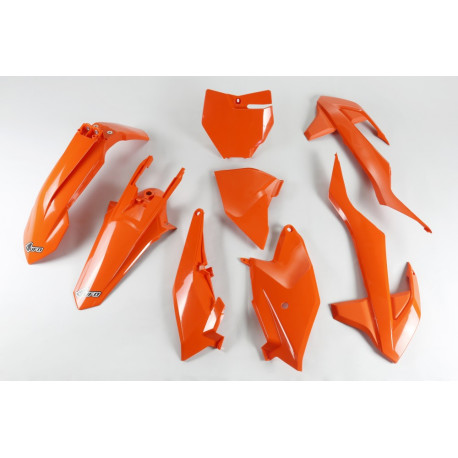 Kit Plásticos Ufo Ktm Sx 85 18-23 Naranja.