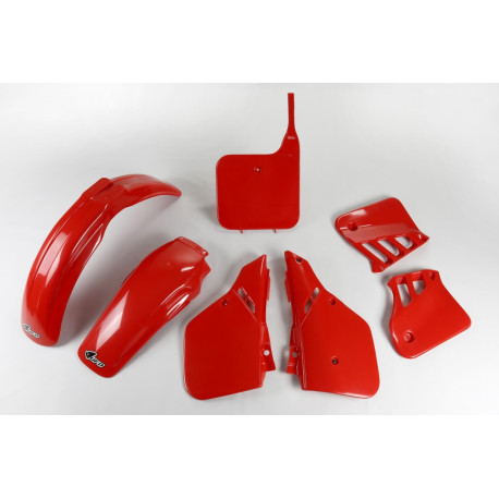 Kit Plásticos Ufo Honda Cr 125 r 87-88 Rojo.