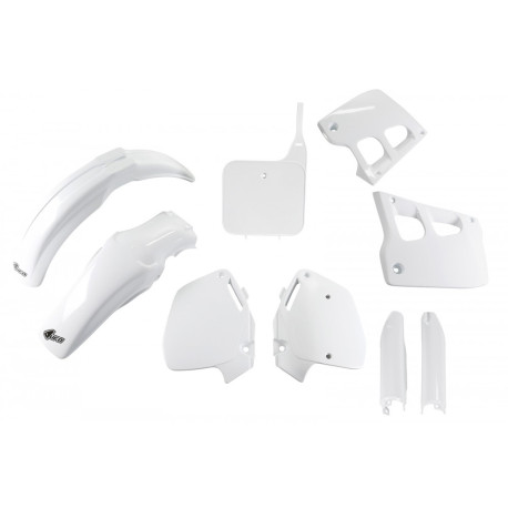 Kit Plásticos Ufo Honda Cr 125 r 91-92 Blanco.