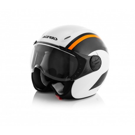 CASCO ACERBIS FLIP FS-606 NARANJA FLUOR