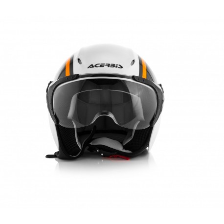 CASCO ACERBIS FLIP FS-606 NARANJA FLUOR