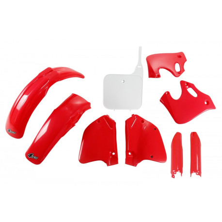 Kit Completo Plásticos Ufo Honda Cr 125 r 93-94 Rojo/Blanco.