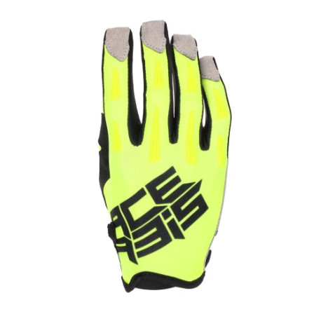 Guantes Acerbis MX-K Niño Amarillo Fluor