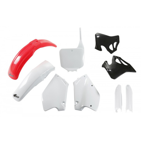 Kit Plásticos Ufo Honda Cr 125 r 95-97 Rojo/Blanco.