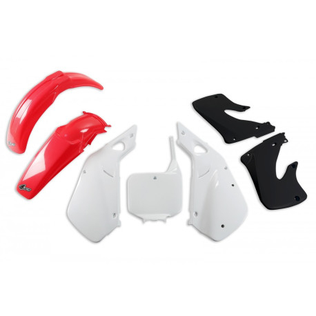 Kit Plásticos Ufo Honda Cr 250 r 97-99 Rojo/Blanco.