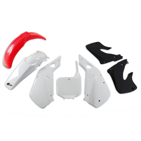 Kit Plásticos Ufo Honda Cr 250 r 97-99 Rojo/Blanco.