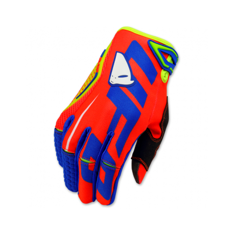 Guantes Cross Ufo Rojo/Azul