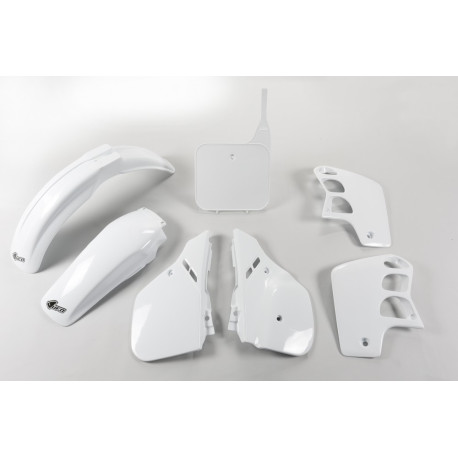 Kit Plásticos Ufo Honda Cr 500 r 89-90 Blanco.