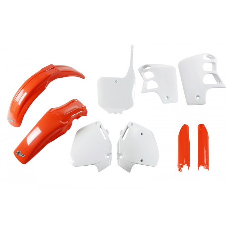 Kit Completo Plásticos Ufo Honda Cr 500 r 91-94 Blanco/Rojo.