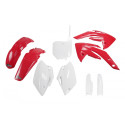 Kit Completo Plásticos Ufo Honda Crf 150 r 07-23 Rojo/Blanco.