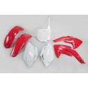 Kit Plásticos Ufo Honda Crf 150 r 07-23 Rojo/Blanco.