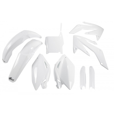 Kit Completo Plásticos Ufo Honda Crf 250 r 04-05 Blanco.