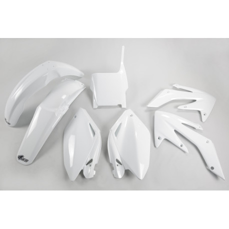 Kit Plásticos Ufo Honda Crf 250 r 04-05 Blanco.