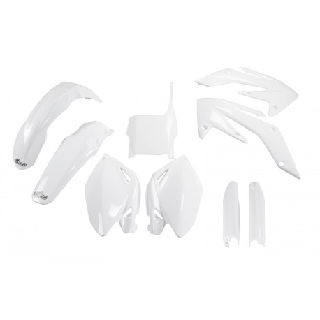 Kit Completo Plásticos Ufo Honda Crf 250 r 06-07 Blanco.