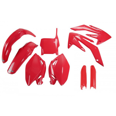 Kit Completo Plásticos Ufo Honda Crf 250 r 06-07 Rojo.