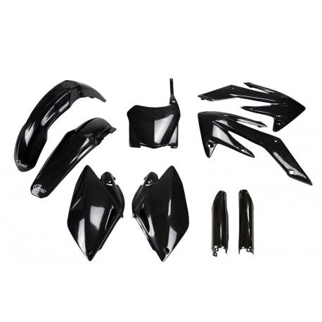 Kit Completo Plásticos Ufo Honda Crf 250 r 08-09 Negro.