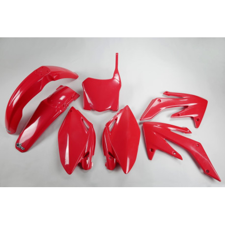 Kit Plásticos Ufo Honda Crf 250 r 08-09 Rojo.